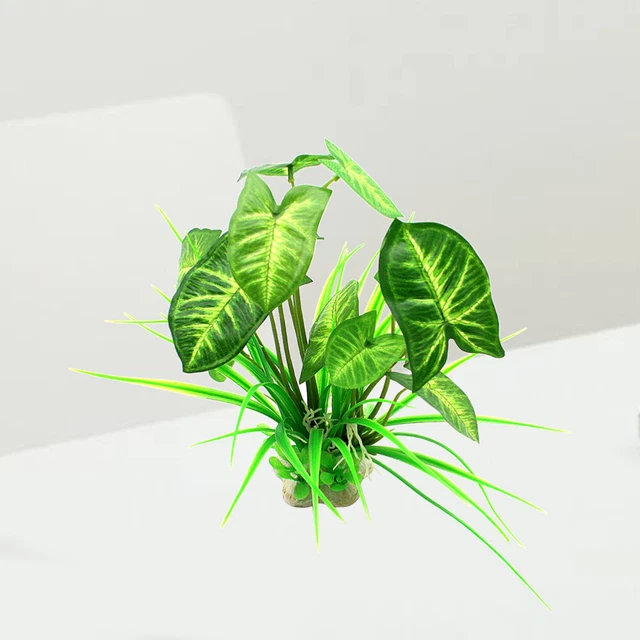 2 pz piante subacquee in plastica piante finte piante vasche per pesci decorazioni piante finte