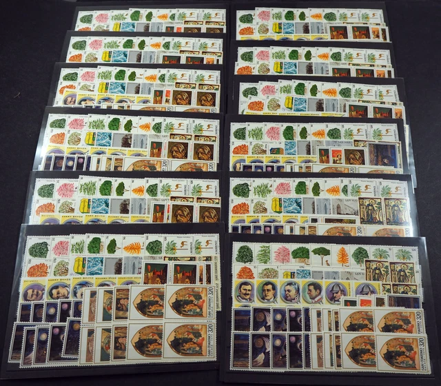 1979 San Marino; 48 kompl. Jahrgänge, postfrisch/MNH, MiNr. 1172/1204, ME 528,-