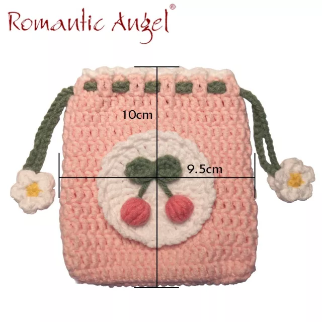 Gift Bag Wedding Party Favour Candy Jewellery Pouch coin flower /Strawberry  bag