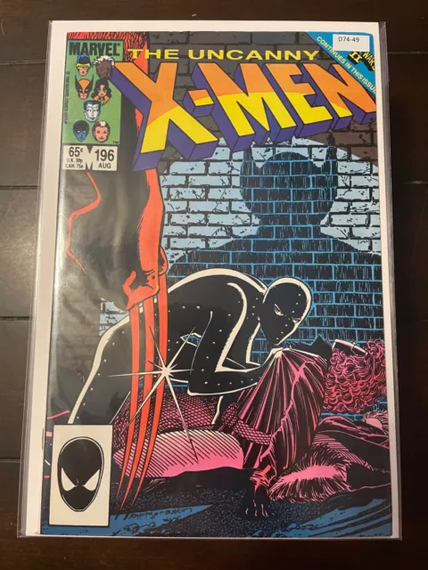 The Uncanny X-Men 196 Vol 1 High Grade 9.0 Marvel Comic Book D74-49