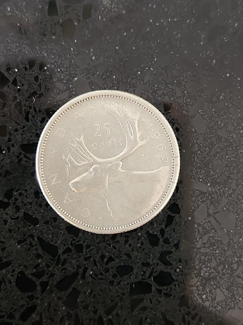 🌟🌟1962 Canadian Silver Quarter🌟🌟