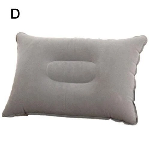22*34CM Inflatable Camping Pillow Blow Up Festival Travel SALE Outdoors Cu N4L2