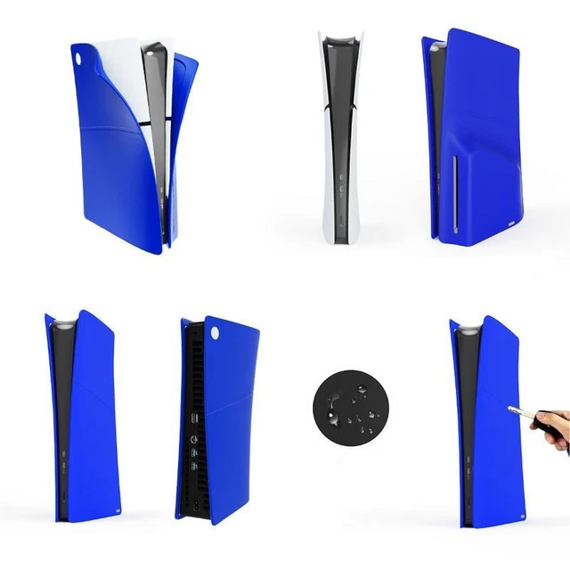 FOR PS5 SLIM Console Optical Drive Edition Silicone Case Game Console ...