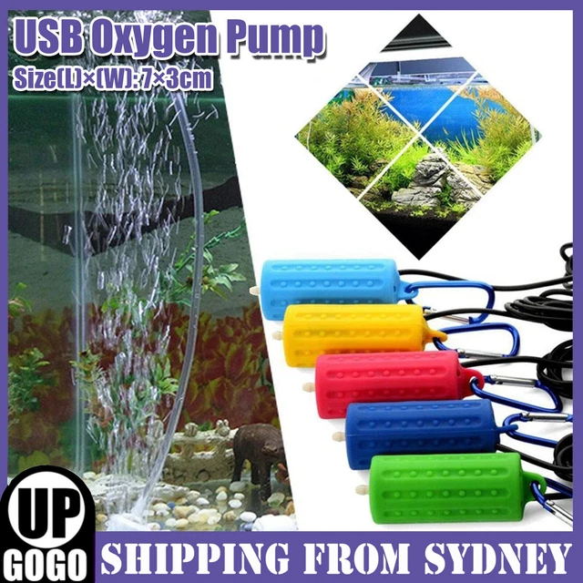 Ultra Silent Portable Mini USB Aquarium Fish Tank Oxygen Air Pump Energey Saving