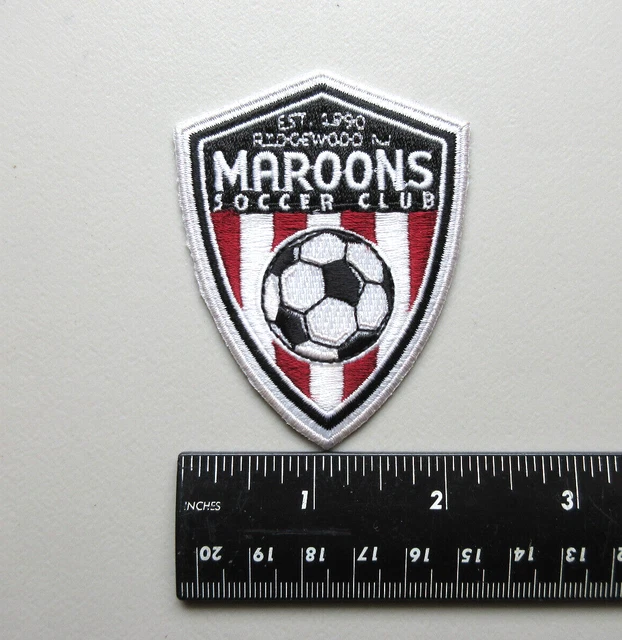 Maroons Ridgewood New Jersey Soccer Club Collectible Patch