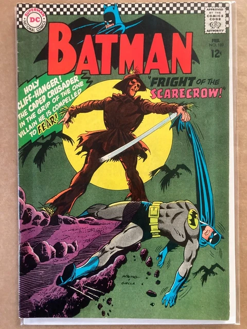 BATMAN 189 First Scarecrow DC