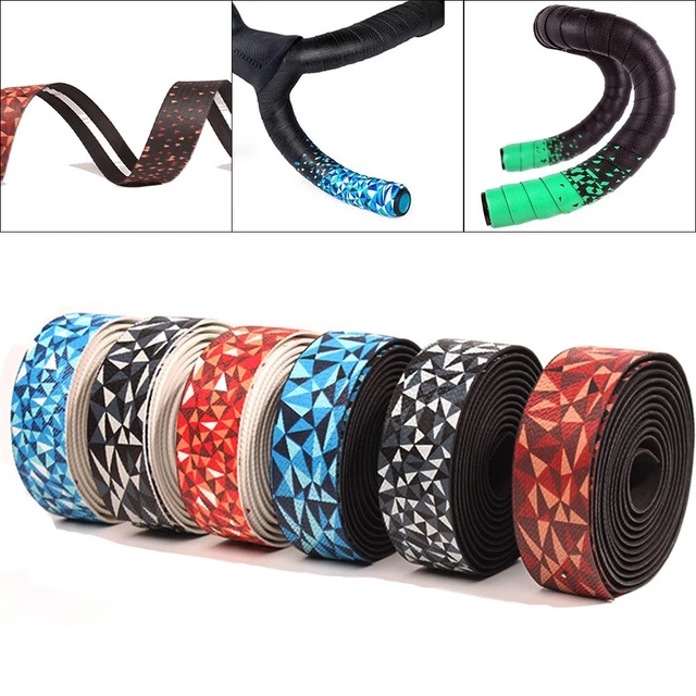 Ruban De Guidon Vélo Noir - Avec 2 Embouts - Antidérapant Et Absorbant Les Chocs (mousse EVA 3mm) - Pour Vélo De Route, Gravel, Ville