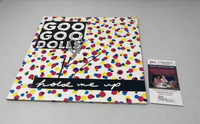 Goo Goo Dolls signed Hold Me Up Album (Robby Takac & John Rzeznik) JSA COA