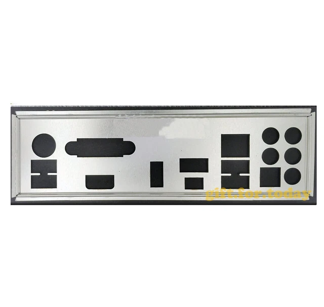 Plaque Arrière I/O Shield Pour Carte Mère - Format ATX, Occasion, Marque Inconnue
