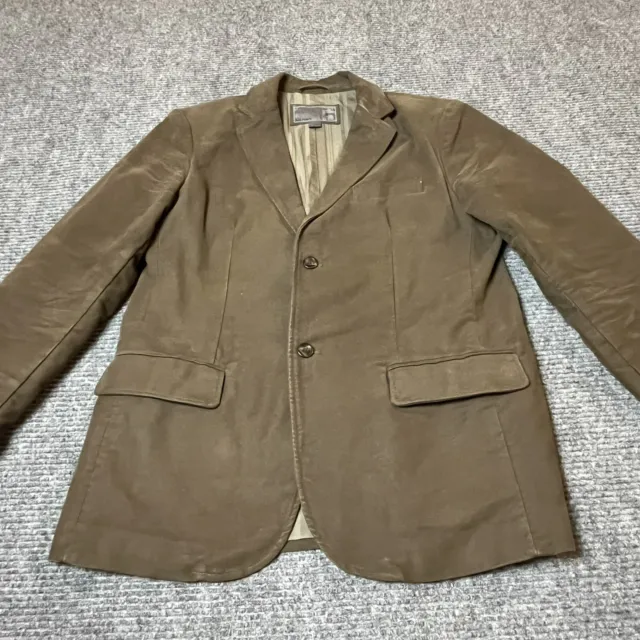Old Navy Sport Coat Jacket Mens Large Brown Blazer Button Front