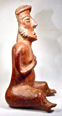 Pre-Columbian Nayarit Female Figure Ex: Sotheby's '77 2