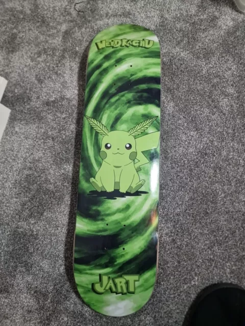 Pikachu Skateboard Deck Jart Skateboards