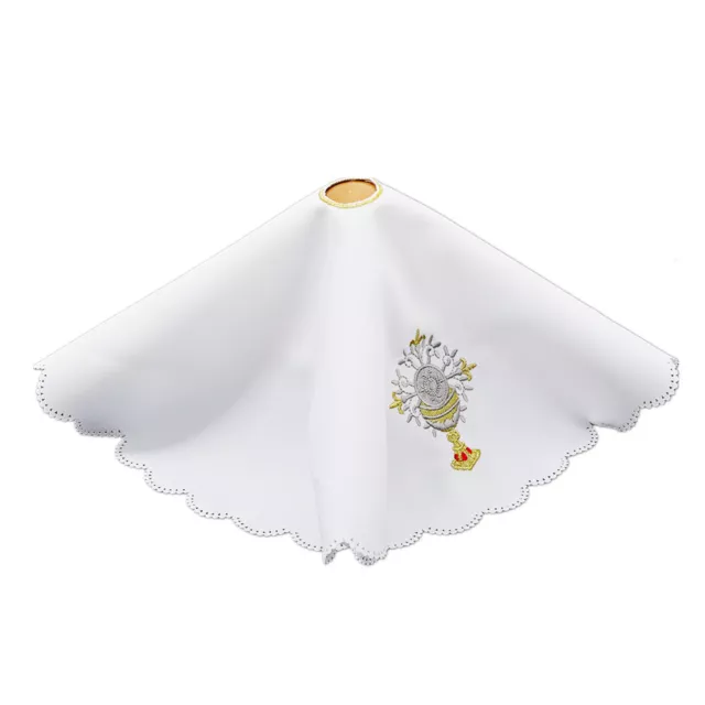 Christian Communion Embroidered Chalice Cover Veil Chalice Pall Church Supplies