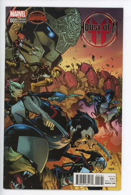 HOUSE OF M #1 | Marvel | Aug 2015 | Vol 2 |  Mahmud A Asrar Variant 1:25