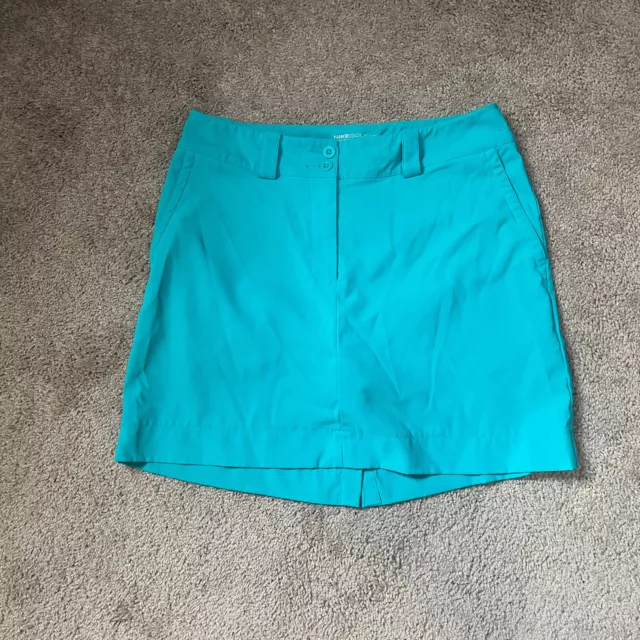 Nike Tour Performance Golf Skirt Skort Dri Fit Size 4 Blue