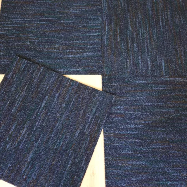 Objeto atrapador de suciedad azulejo de alfombra HAMAT PASSION azul azulejo oficina 50x50