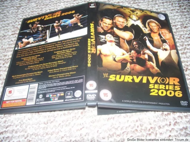 Wrestling DVD WWE Survivor Series 2006 WWE WWF WCW ECW TNA ROH NWA AWA DWA SMW