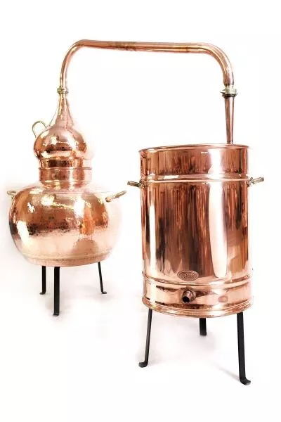 Alambic 50 litres  à jointures soudées | "CopperGarden®"