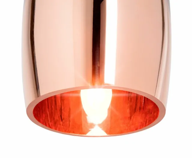 Tom Dixon Dimmable Copper Tall Ceiling Pendant Light - Copper $680, New! 3