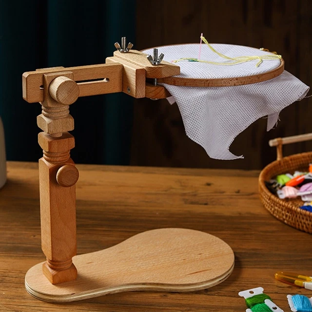 TMISHION Cadre De Broderie 5pcs Cerceaux De Broderie Anneau De Cercle De Point De Croix Cadre