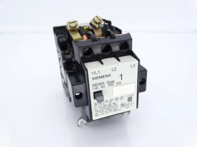 Siemens Sxlco Contactor