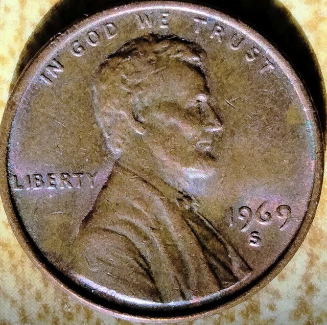 1969 S Lincoln Memorial Cent-No FG -FLOATING ROOF