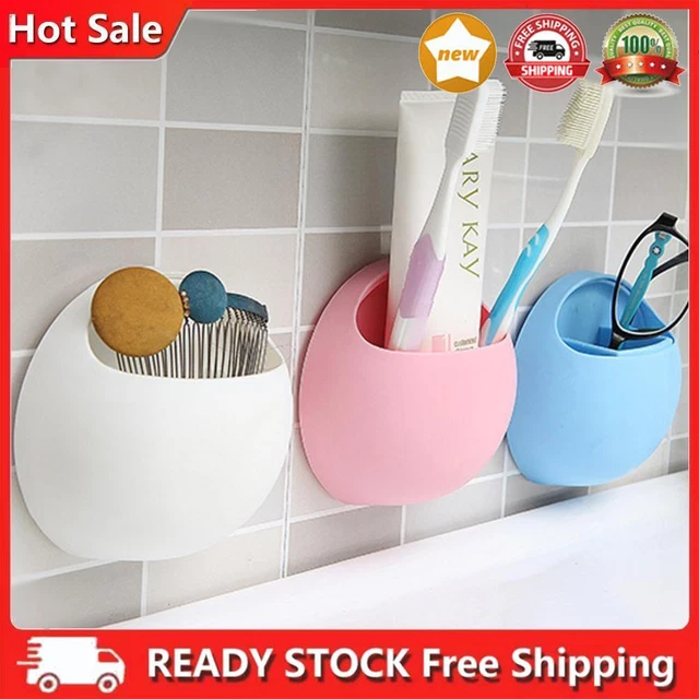 Bathroom Shelf Wall-mounted Tableware Stand Multifunctional Household Supplies