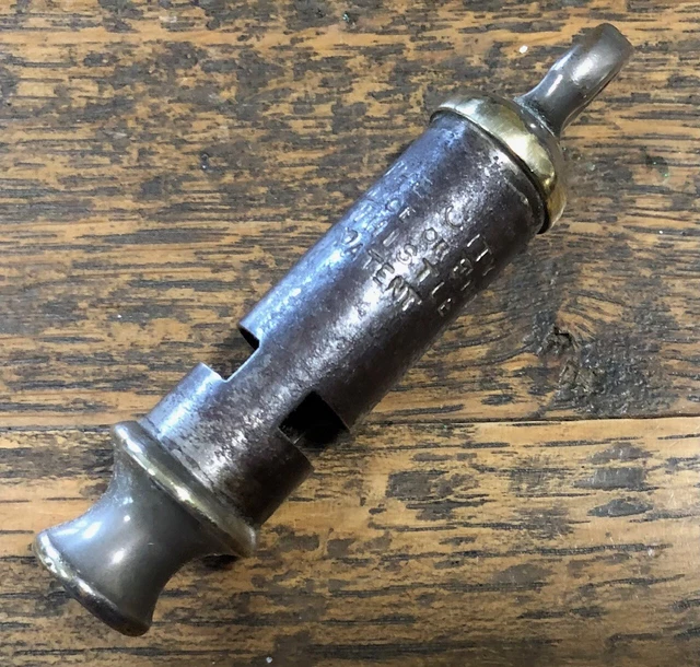 ANTIQUE ALFRED DE Courcy The City Police or Fire Whistle Patent General Service £19.99 PicClick UK