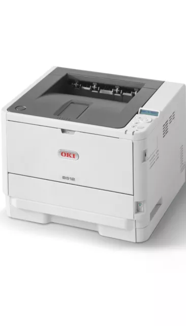 Impresora Láser Monocromo OKI B512DN Lan Duplex Red Frente / Trasero Autom