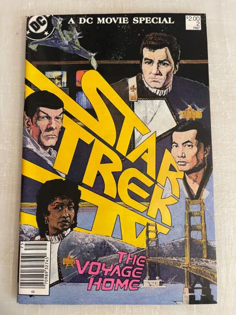 A Dc Movie Special Star Trek Iv The Voyage Home Newsstand Dc Comics Movie