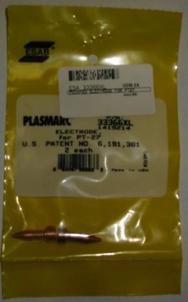 ESAB 33366XL POINTED ELECTRODE for PT-27 - QTY 2