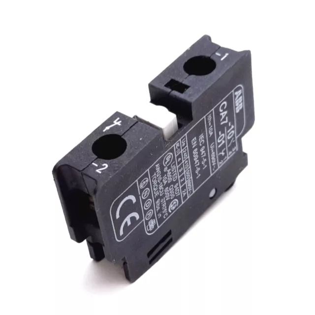 ABB CA7-01 Auxiliary Contact, 1x Normally Closed, Rating: 690VAC 10A