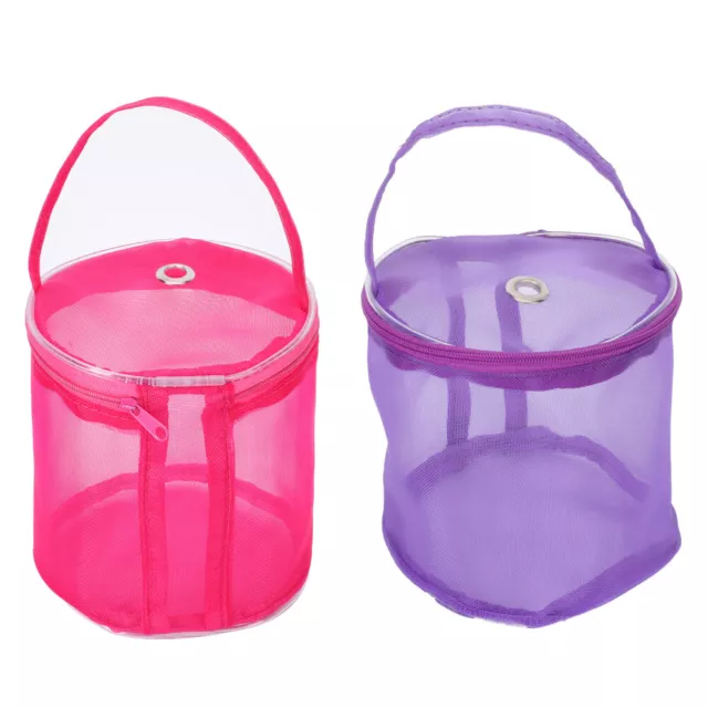 2Pcs thread holder bag Yarn Storage Case knitting tote bag Crochet Thread