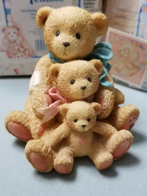 Cherished Teddies Theadore Samantha Tyler Friends Come In All Sizes 950505 Bears