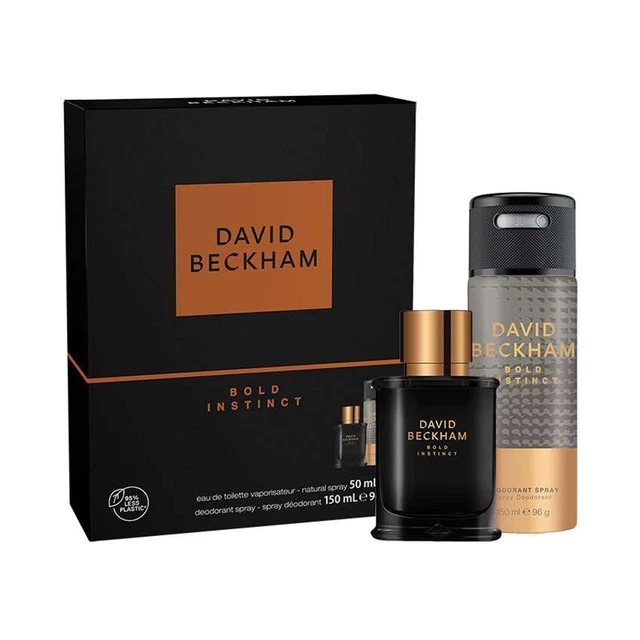 DAVID BECKHAM BOLD Instinct Fragrance Gift Set Deodorant Spray 150ml