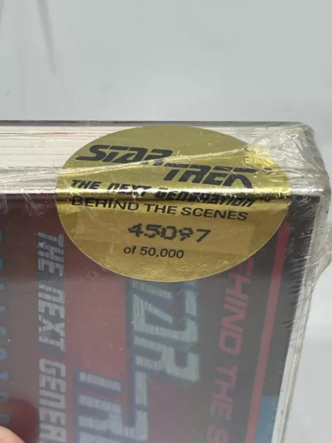 Star Trek Next Generation Behind the Scenes 1993 Skybox Factory Sealed Set 3