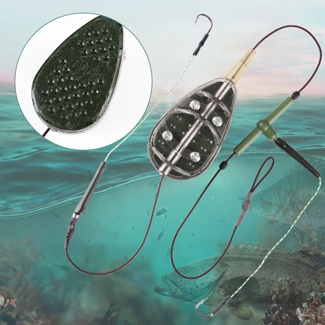 Pesca alla carpa sacchetti PVA fusa leader per cavi accessori del sistema leader