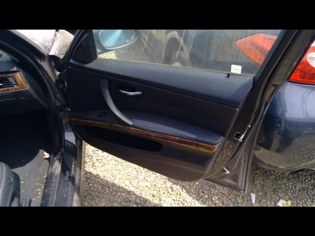 Black Lea Right Front Door Trim Panel 51417217542 Fits 06 07 08 BMW 328I E90 OEM