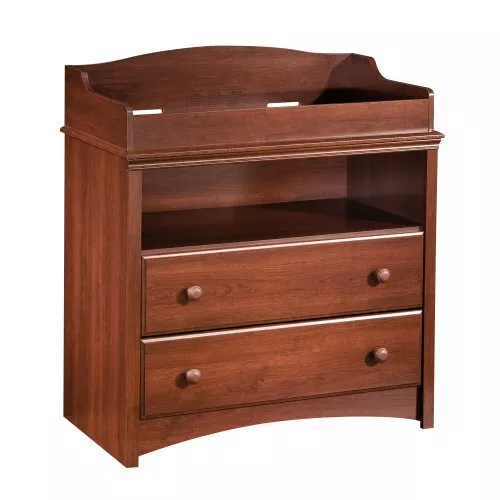 South Shore Furniture, Sweet Morning Collection, Changing Table - Royal Cherry