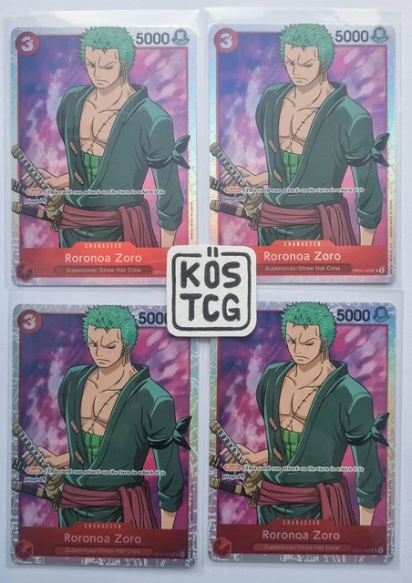 Roronoa Zoro (Alt Art) OP01-025 SR ROMANCE DAWN. Some Motion Edit I Did On Zoro :). Insta