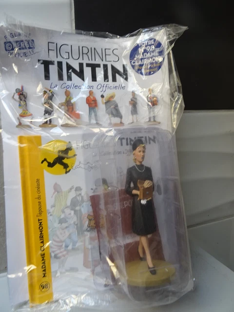 Figurine Tintin – N°98 Madame De Clairmont – Collection Officielle – Résine