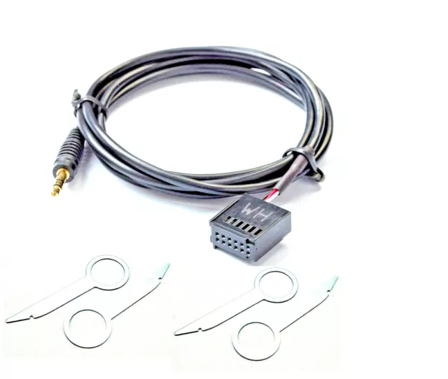 AUX Adapterkabel passend für Radio Ford 5000C 6000 CD