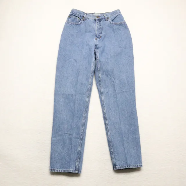 Arizona Women's Juniors Size 9 Blue High Rise Tapered Leg 100% Cotton Denim Jean