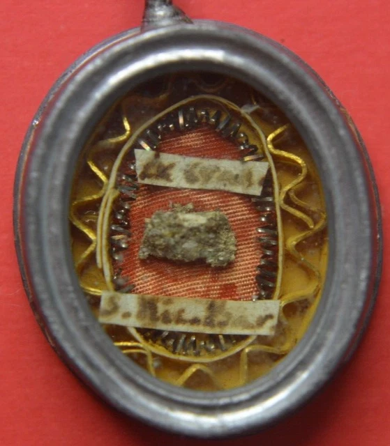 relic reliquiario shrine RELICARIO RELIQUIEN RELIQUIARIO S.NICOLA DI BARI (MIRA)