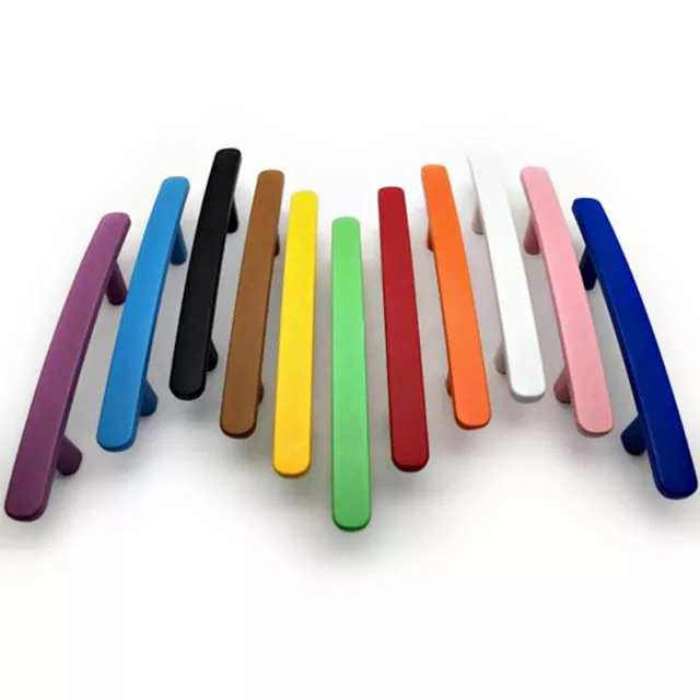 3" 3.78" 5"Colorful Drawer Pull Handles Kitchen Cabinet Dresser Knob Kids Handle