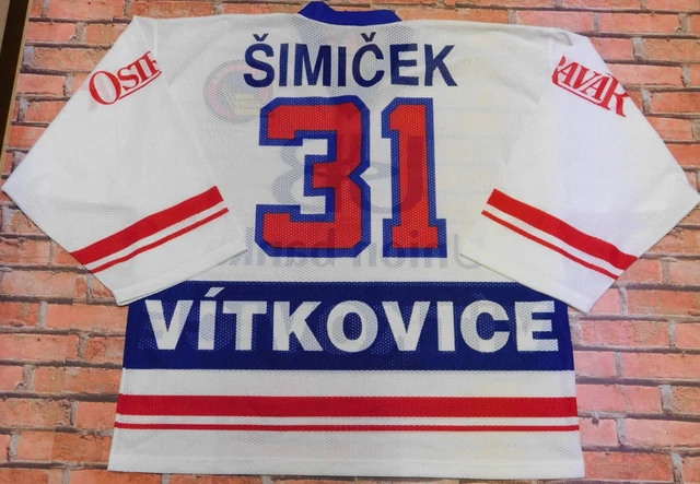 Maillot De Hockey Sur Glace Sparta Prague - Sabolic #55 - Taille XL - Occasion