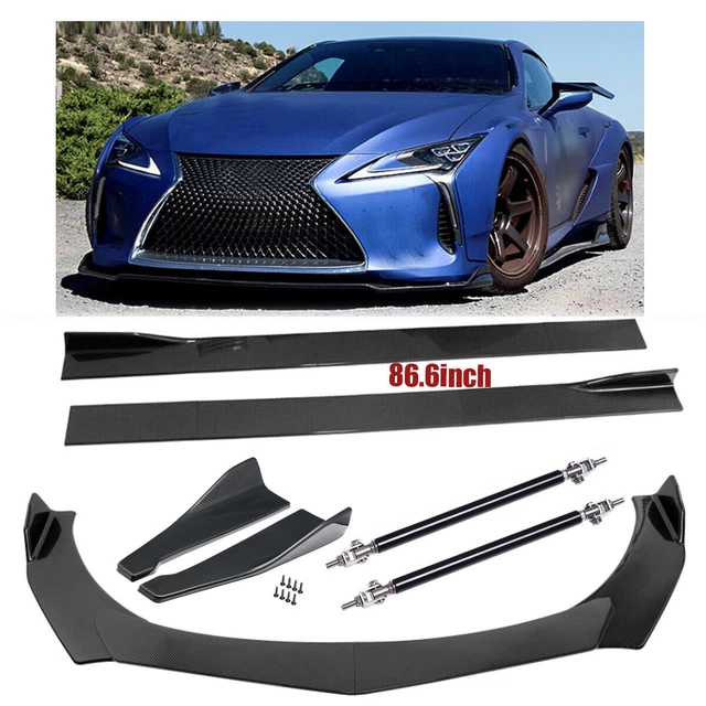 Front Rear Bumper Lip / Side Skirt /Strut Rods For Lexus SC300 SC400 SC430 Fiber