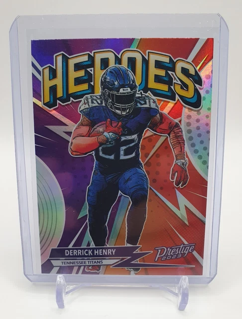 2023 Panini Prestige Derrick Henry Tennessee Titans Heroes Insert #H-10