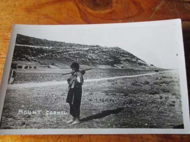 Mount Carmel Foto Auf Postkarte Fabil Saba