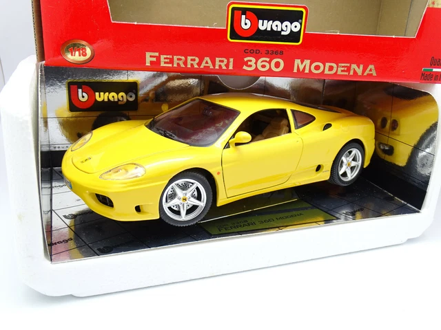 Burago 1/18 - Ferrari 360 Modena Jaune
